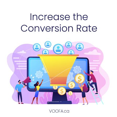 Landing page for ads