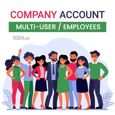 Multiuser company account for woocommerce